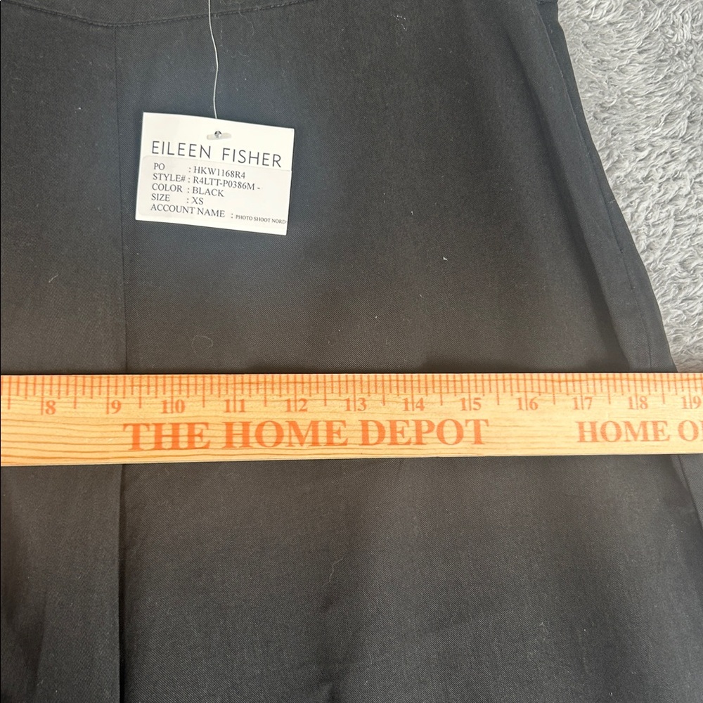 NWT Eileen Fisher Wide Leg Palazzo Black Tencel Women’s Size S - Picture 6 of 15